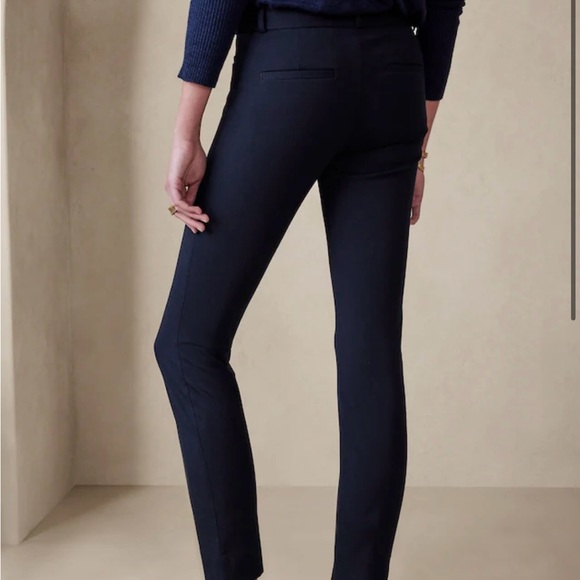 Banana Republic Sloan Dress Pants Size 6 Petite Port - Picture 7 of 8